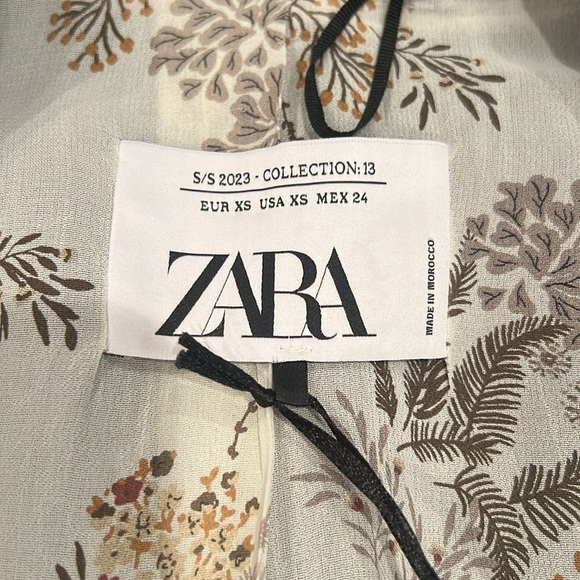 NWT Zara Woman’s Black Blazer Size Extra Small - Picture 6 of 9